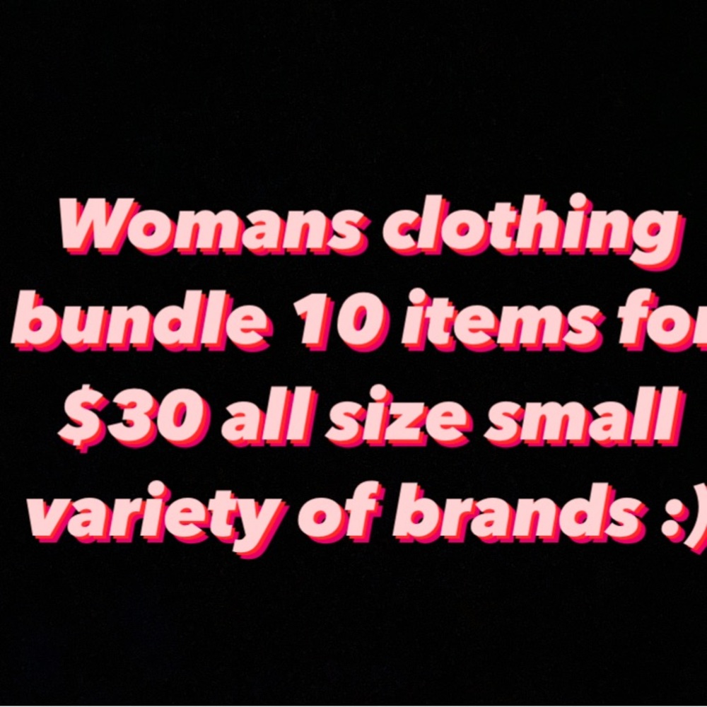 Women’s clothing bundle